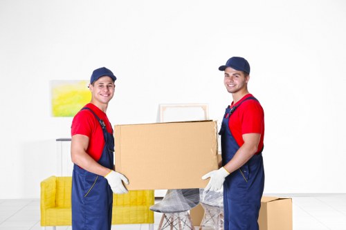 Moving team preparing a same day removal in Putney